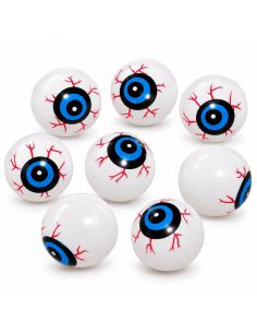 Lot de 8 yeux Factices en Plastique - Diamètre : 3 cm
