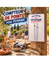 Compteur de Points Pétanque Club " Une Partie de Pétanque ça Fait Plaisir"