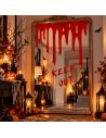 Décoration de porte Halloween sanglant motif Keep Out