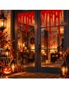 Décoration de porte Halloween sanglant motif Keep Out