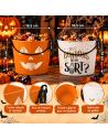 Seaux à bonbons Halloween - Lot de 2 paniers collector