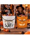 Seaux à bonbons Halloween - Lot de 2 paniers collector
