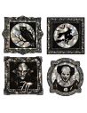 Stickers mural lenticulaires Halloween - Effet changeant - 2 variations disponibles