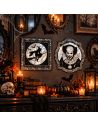 Stickers mural lenticulaires Halloween - Effet changeant - 2 variations disponibles