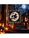 Stickers mural lenticulaires Halloween - Effet changeant - 2 variations disponibles