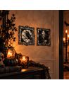 Stickers mural lenticulaires Halloween - Effet changeant - 2 variations disponibles