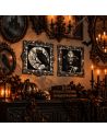Stickers mural lenticulaires Halloween - Effet changeant - 2 variations disponibles