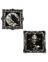 Stickers mural lenticulaires Halloween - Effet changeant - 2 variations disponibles