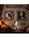 Stickers mural lenticulaires Halloween - Effet changeant - 2 variations disponibles