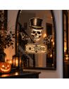 Lot de 4 Stickers Muraux Halloween - Décoration Gothique - 2 variations disponibles