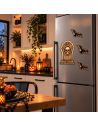 Lot de 4 Stickers Muraux Halloween - Décoration Gothique - 2 variations disponibles