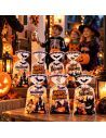 Lot de 8 Sachets Cadeaux Halloween - Emballages à Friandises