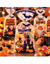 Lot de 8 Sachets Cadeaux Halloween - Emballages à Friandises