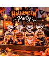 Lot de 8 Sachets Cadeaux Halloween - Emballages à Friandises