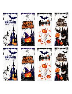 Lot de 8 Sachets Cadeaux Halloween - Emballages à Friandises