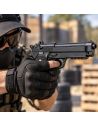 Réplique Airsoft MOD92 Rail Culasse Métal Spring Noir