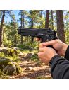 Réplique Airsoft MOD92 Rail Culasse Métal Spring Noir