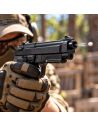 Réplique Airsoft MOD92 Rail Culasse Métal Spring Noir