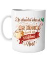 Mug céramique – Chocolat chaud & téléfilms de Noël – 330 ml