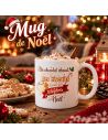 Mug céramique – Chocolat chaud & téléfilms de Noël – 330 ml