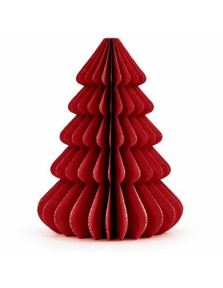 Deco à Poser Nid D'abeille Sapin de Noël 40 cm