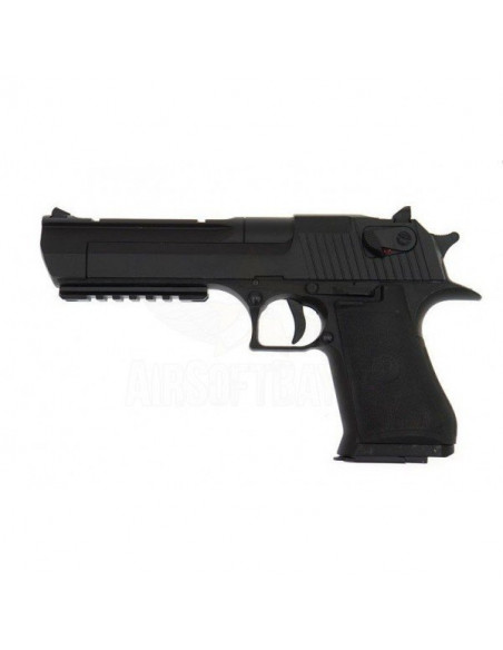 Réplique airsoft Cm.121 style Desert Eagle Noir Cyma