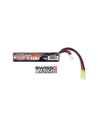 Batterie Li-po 11.1V 1100mAh 25C A2 Swiss Arms