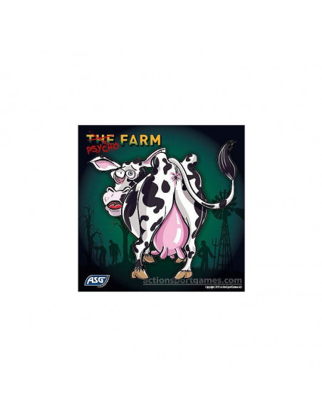 100 Cibles Psycho Farm pour cible en métal ASG